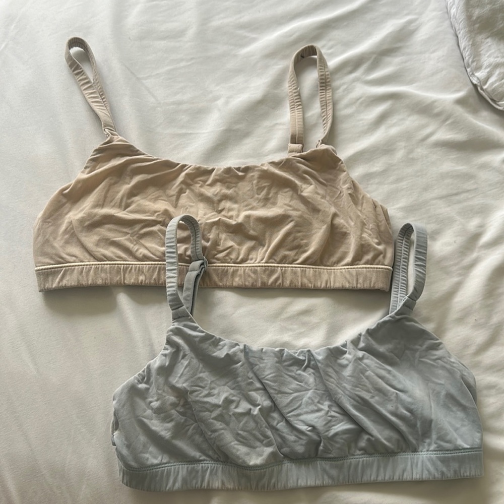 skims scoop bralette